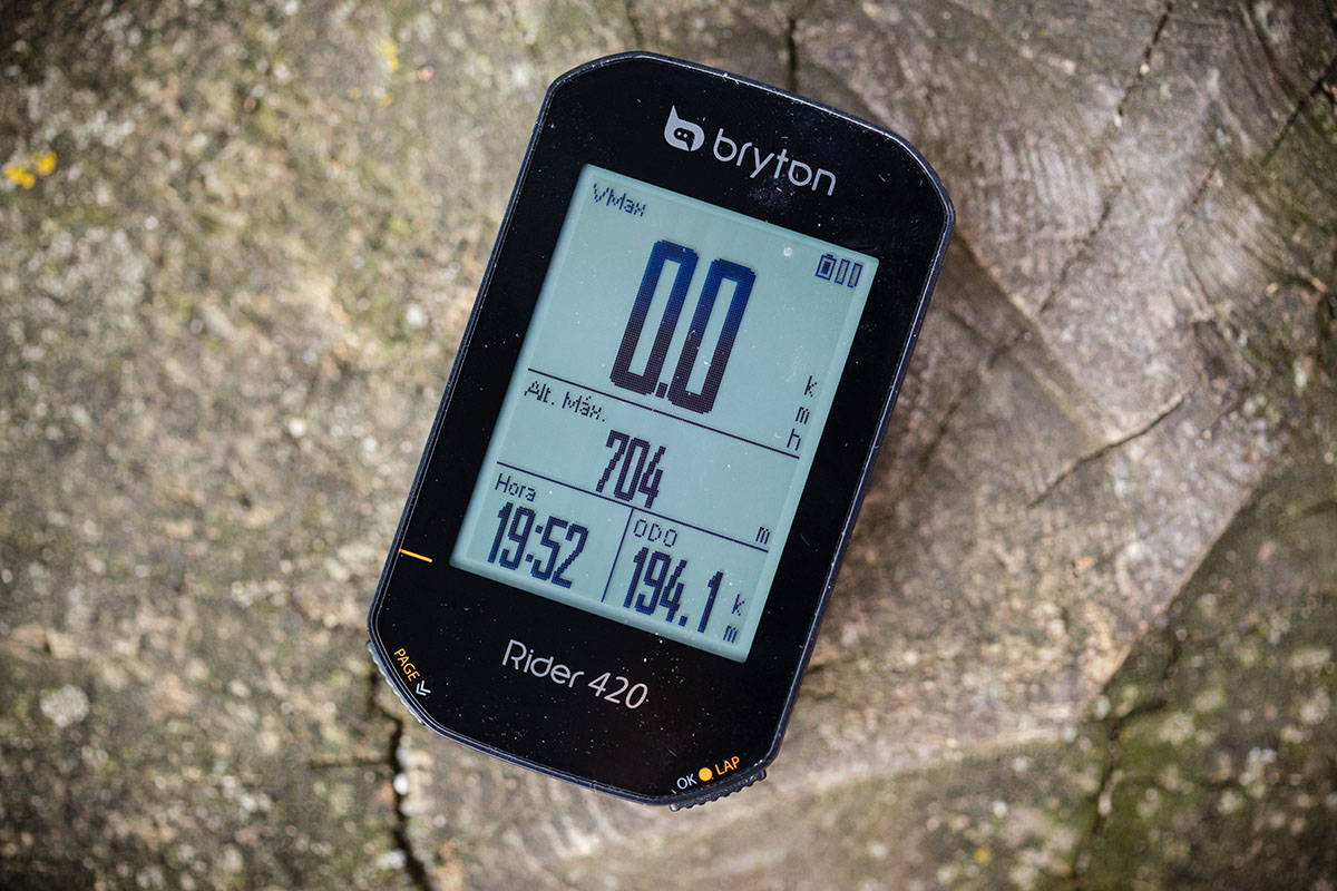 GPS Bryton Rider 420