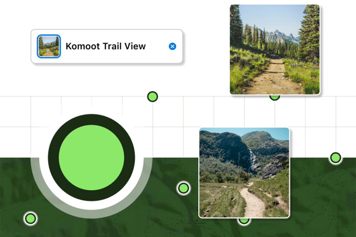 Komoot Trail View, los mapas cobran vida gracias a las fotos de los usuarios