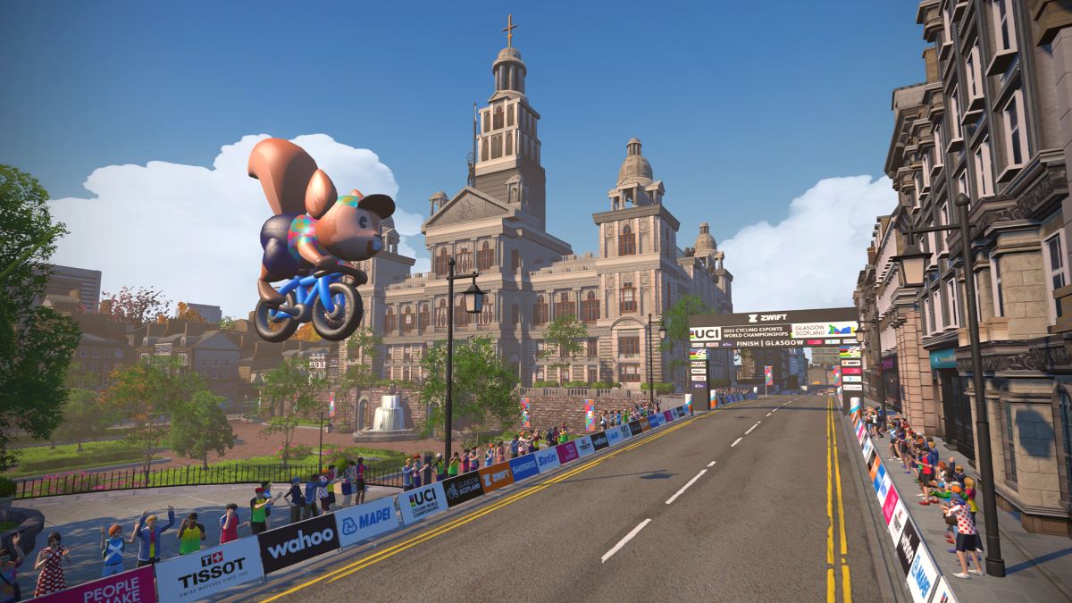 Zwift presenta el mapa de Escocia, diseñado para los Campeonatos del Mundo de eSports de Ciclismo UCI