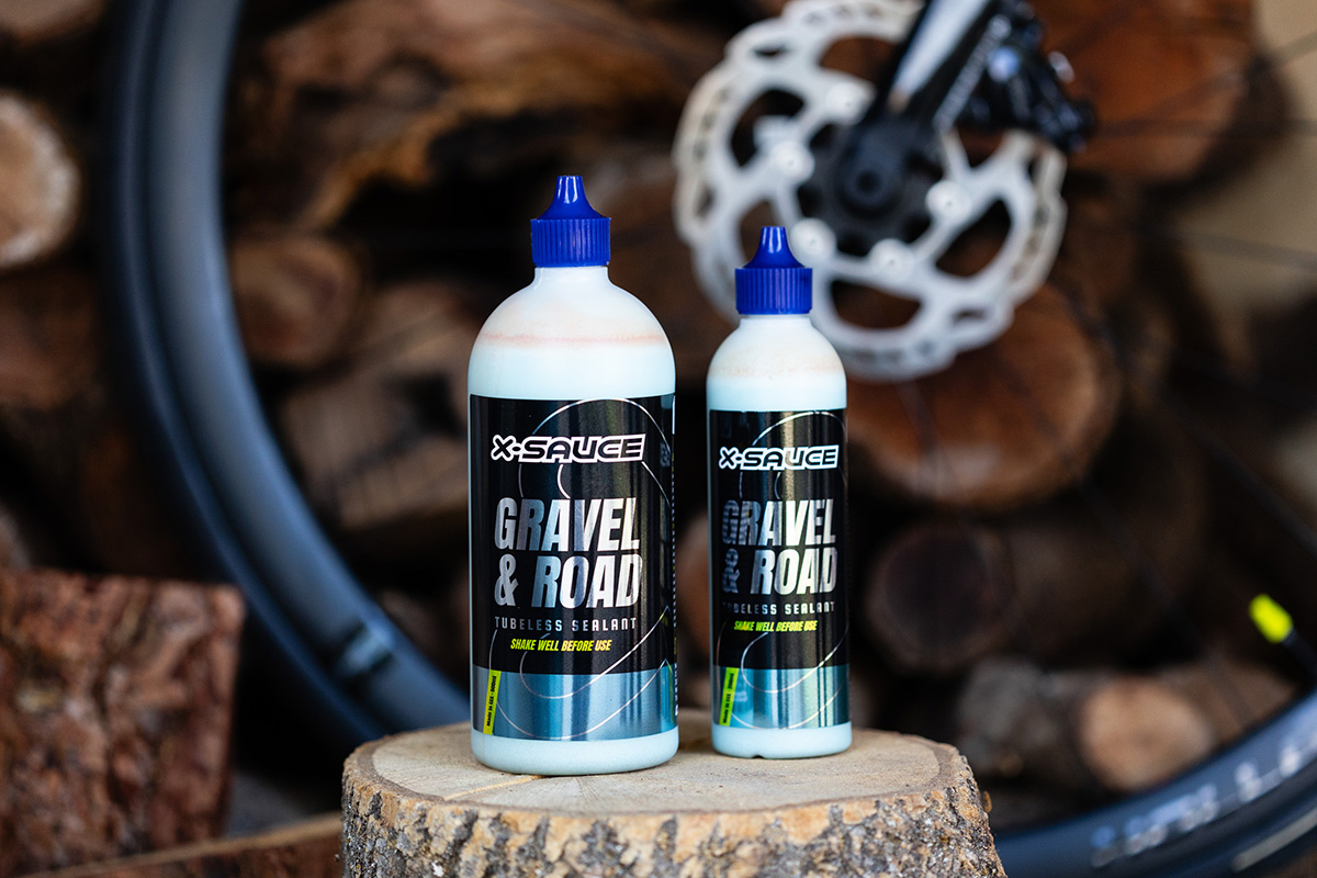 Probamos el líquido tubeless antipinchazos X-Sauce Gravel & Road: con más capacidad de sellado