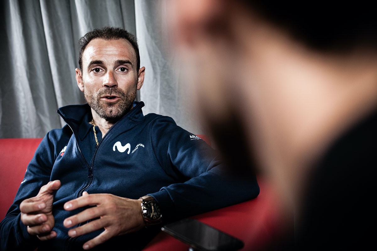 Entrevista Alejandro Valverde (Campeón del Mundo y corredor de Movistar Team)