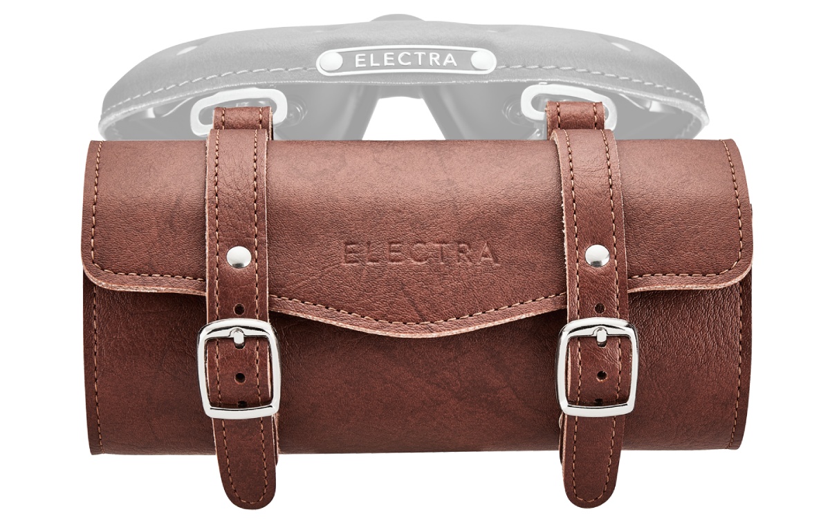 Electra presenta su colección 'leather' de sillines, puños y bolsas para el ciclismo urbano