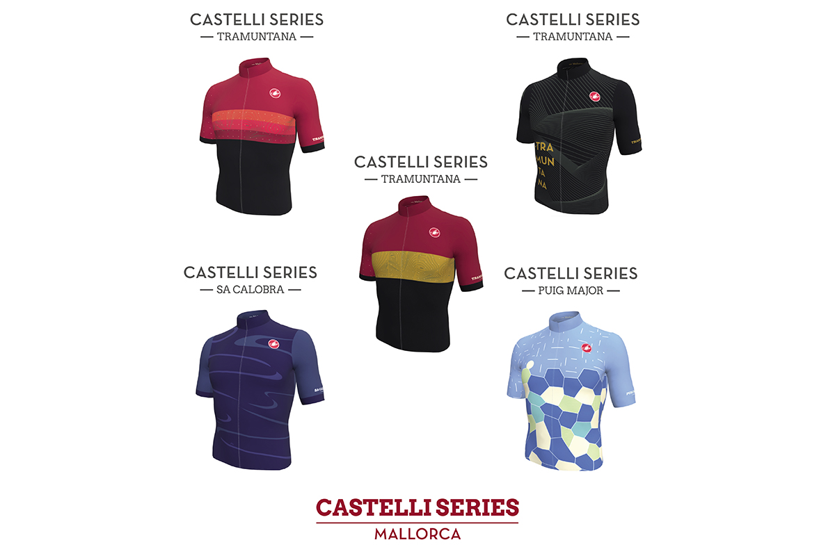 Nueva colección Castelli Series Costa Blanca, Barcelona, Mallorca y Girona