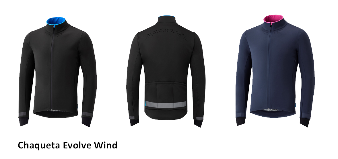 Chaqueta Shimano Evolve Wind y Windbreak
