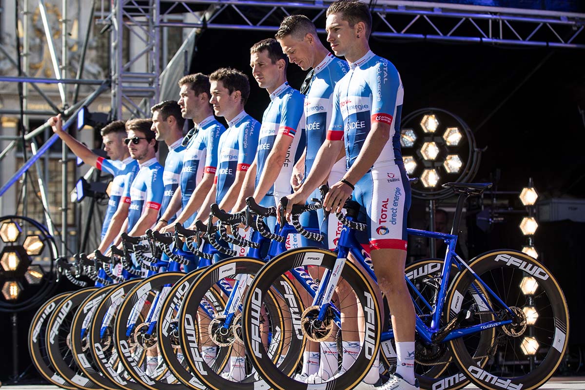 FFWD patrocinador del equipo Direct Energy francés