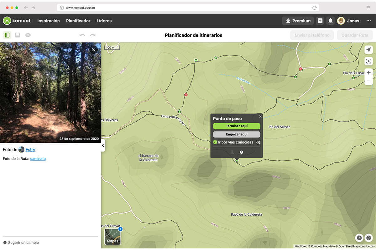 Komoot Trail View, los mapas cobran vida gracias a las fotos de los usuarios