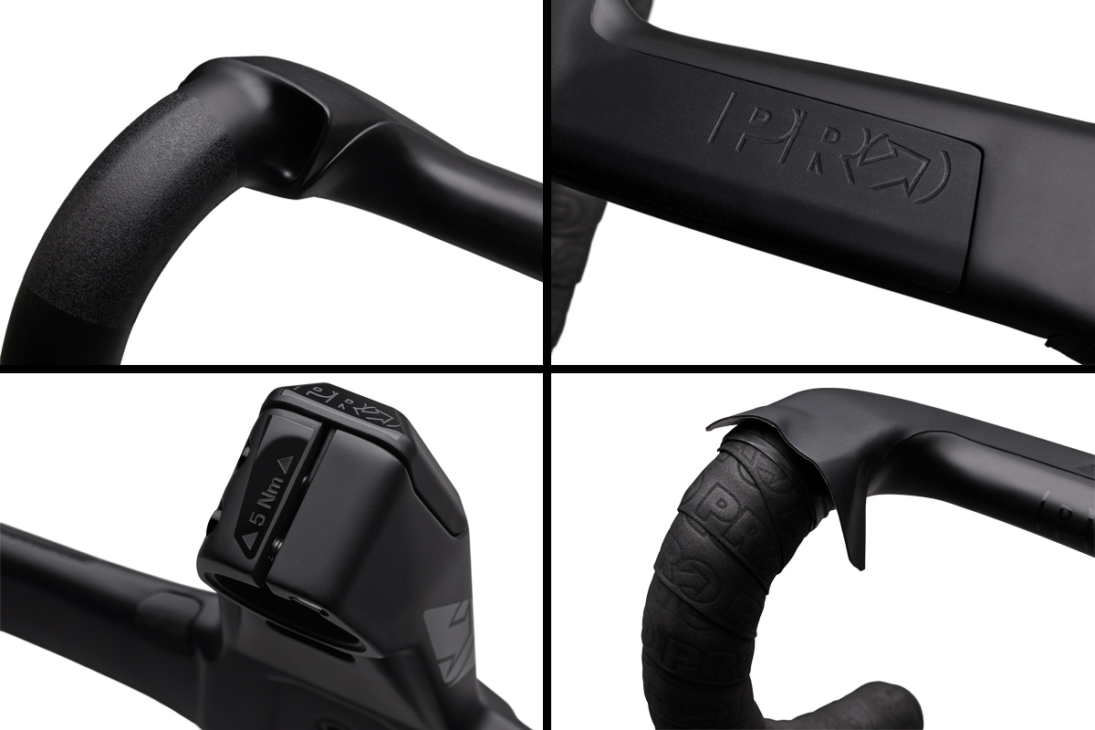 Detalles del manillar PRO Vibe Evo