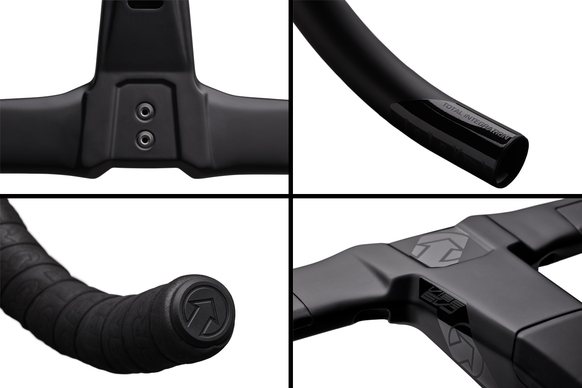 varios detalles del manillar PRO Vibe Evo