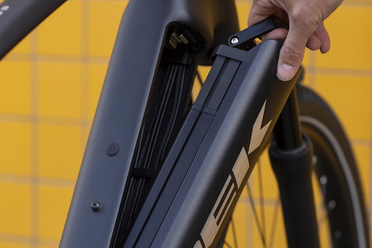 Removable Integrated Battery (RIB) de Trek en la Allant+