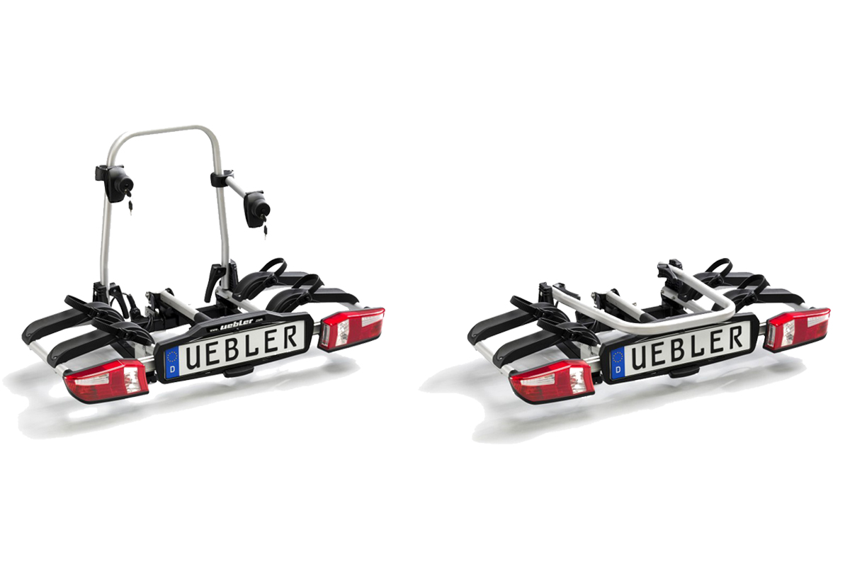 Uebler, la marca de portabicicletas para e-bikes, disponible en España con Vic Sports