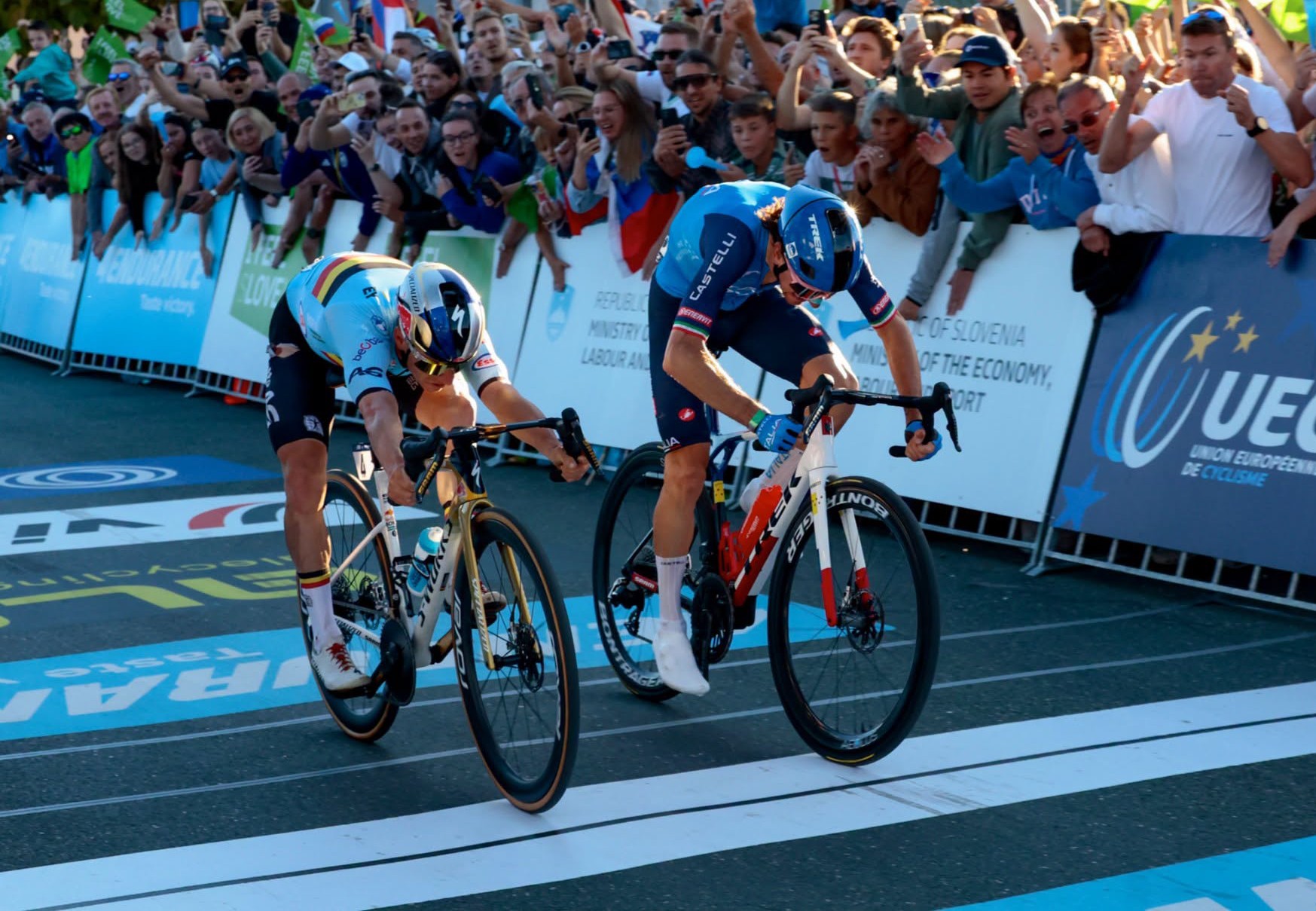 Monoplato y cordones: así ha ganado Remco Evenepoel el Campeonato de Europa 2026