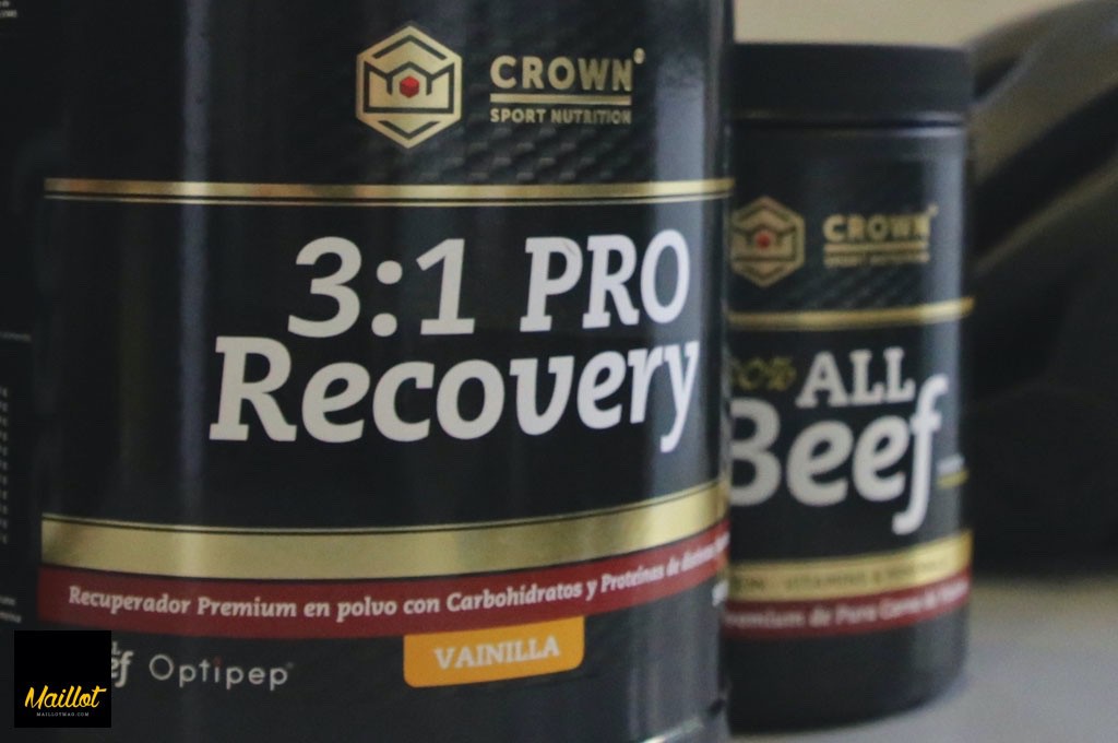 100% All Beef  y 3:1 Pro Recovery de Crown Sport Nutrition