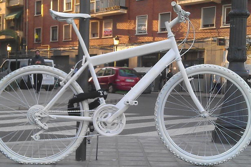 Historia de las bicicletas blancas