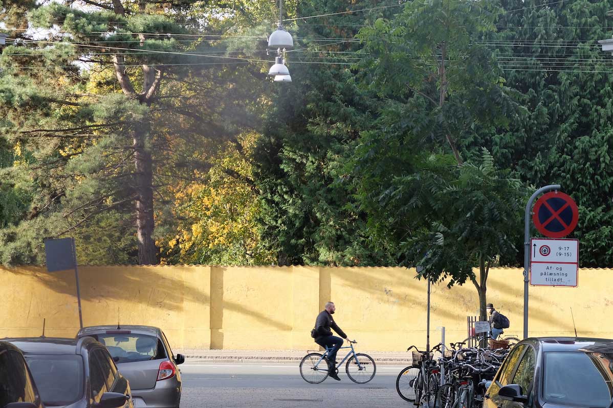 Ciclista en Copenhage
