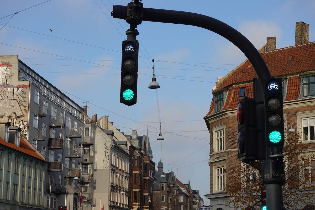 Ciclistas en Copenague