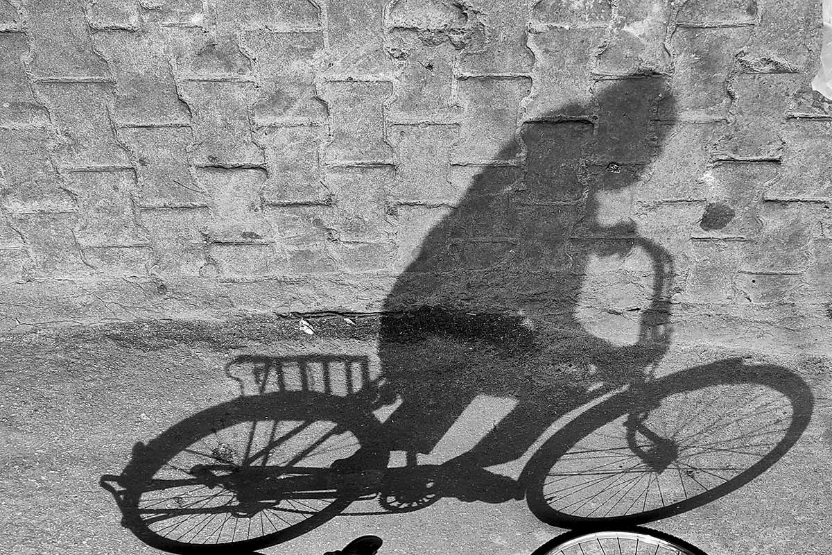 Sombra de bicicleta