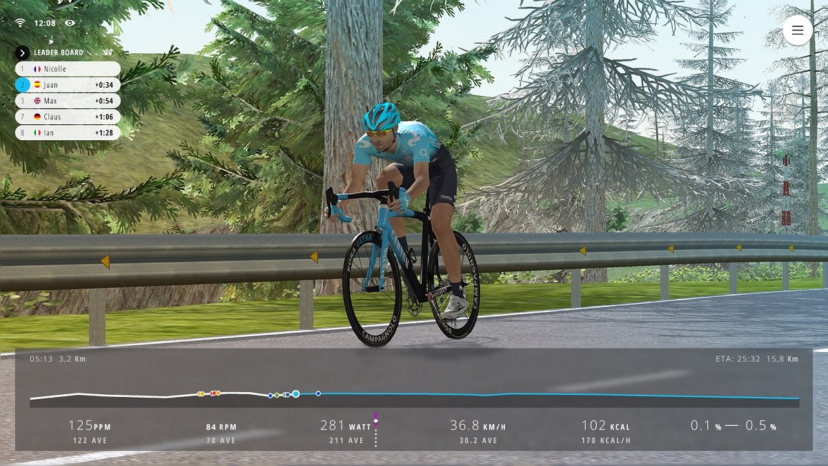 Movistar Virtual Cycling presencial en Madrid