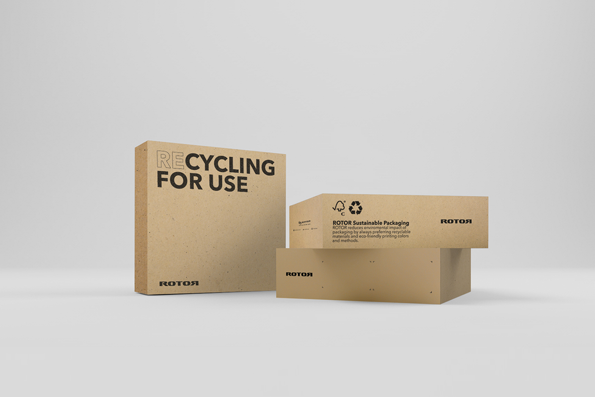 ROTOR presenta su nuevo packaging reciclable y ecológico