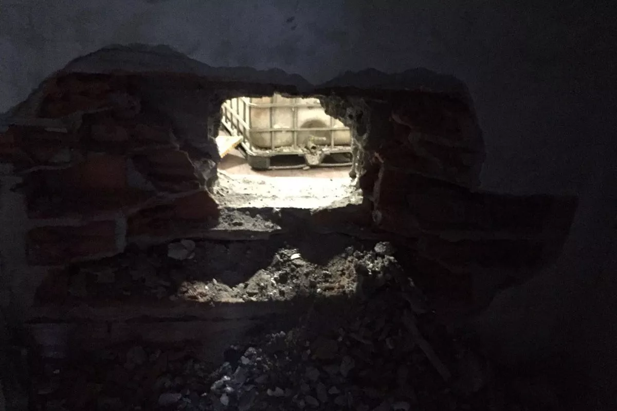 Robo en el almacén de 3T en Bergamo