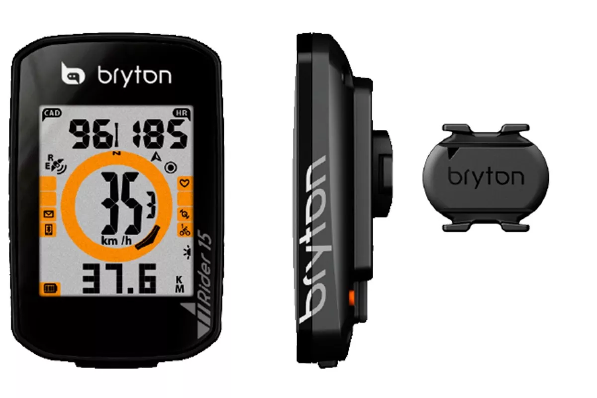 Bryton Rider 15 con sensor de cadencia