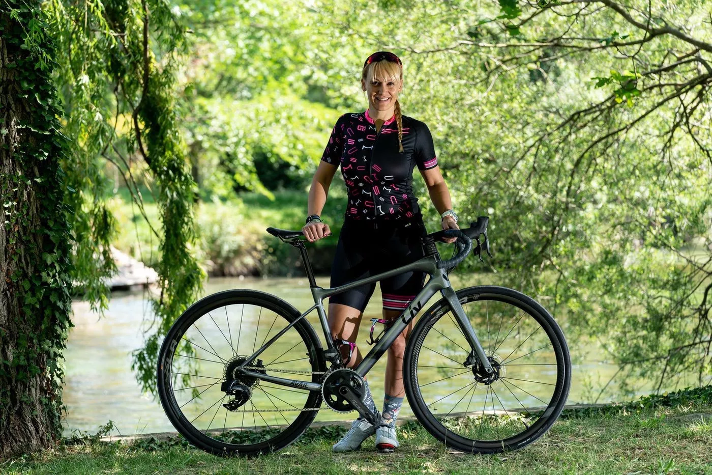 Lorena Isasi con la nueva Liv Avail Advanced 2020