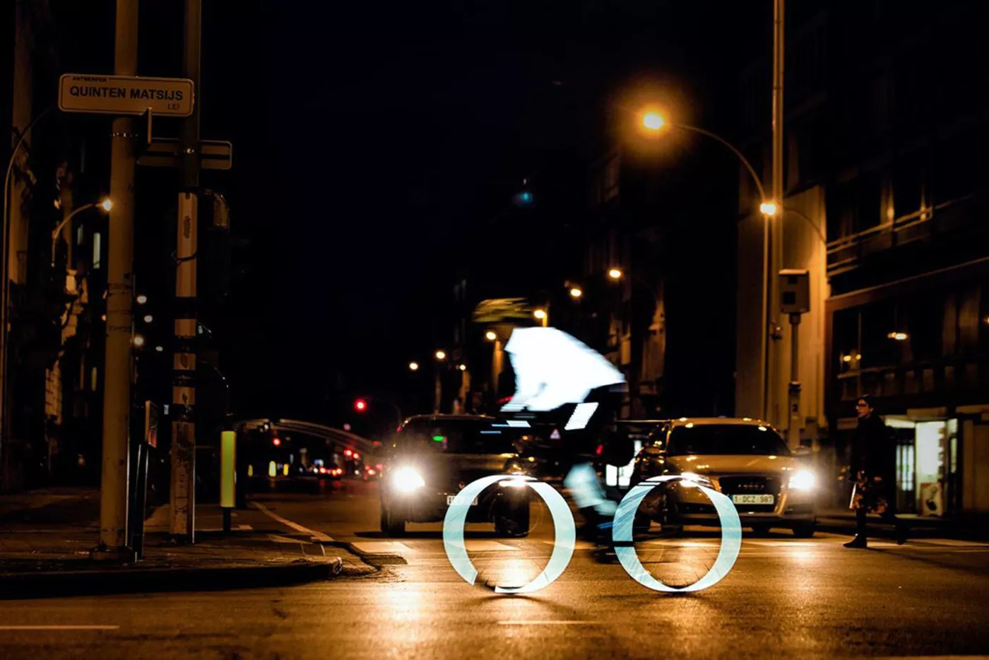 Bontrager Velocis Reflective Windshell: luz en la oscuridad