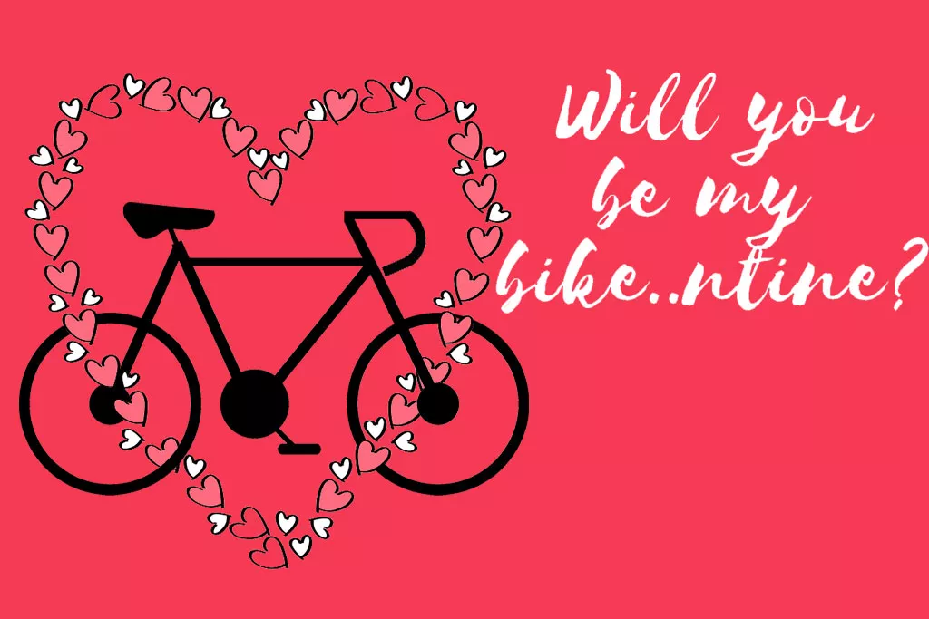 Cinco maneras de celebrar San Valentín... con tu bicicleta