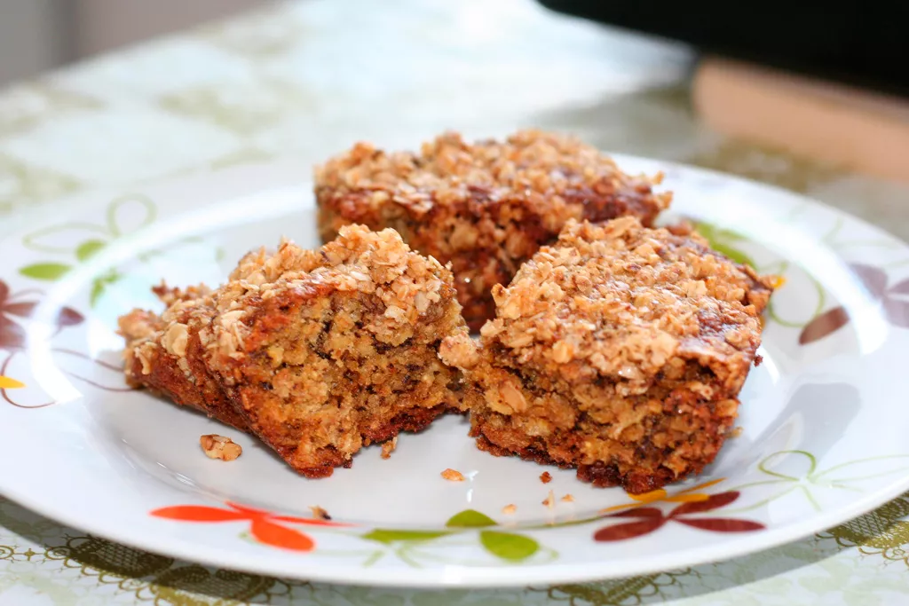 Recetas Ciclistas: Barritas energéticas de avena y plátano