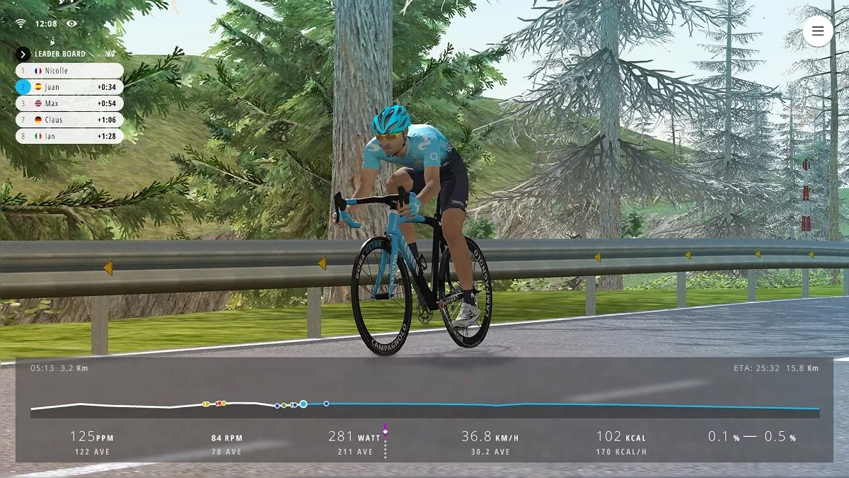 Movistar Virtual Cycling