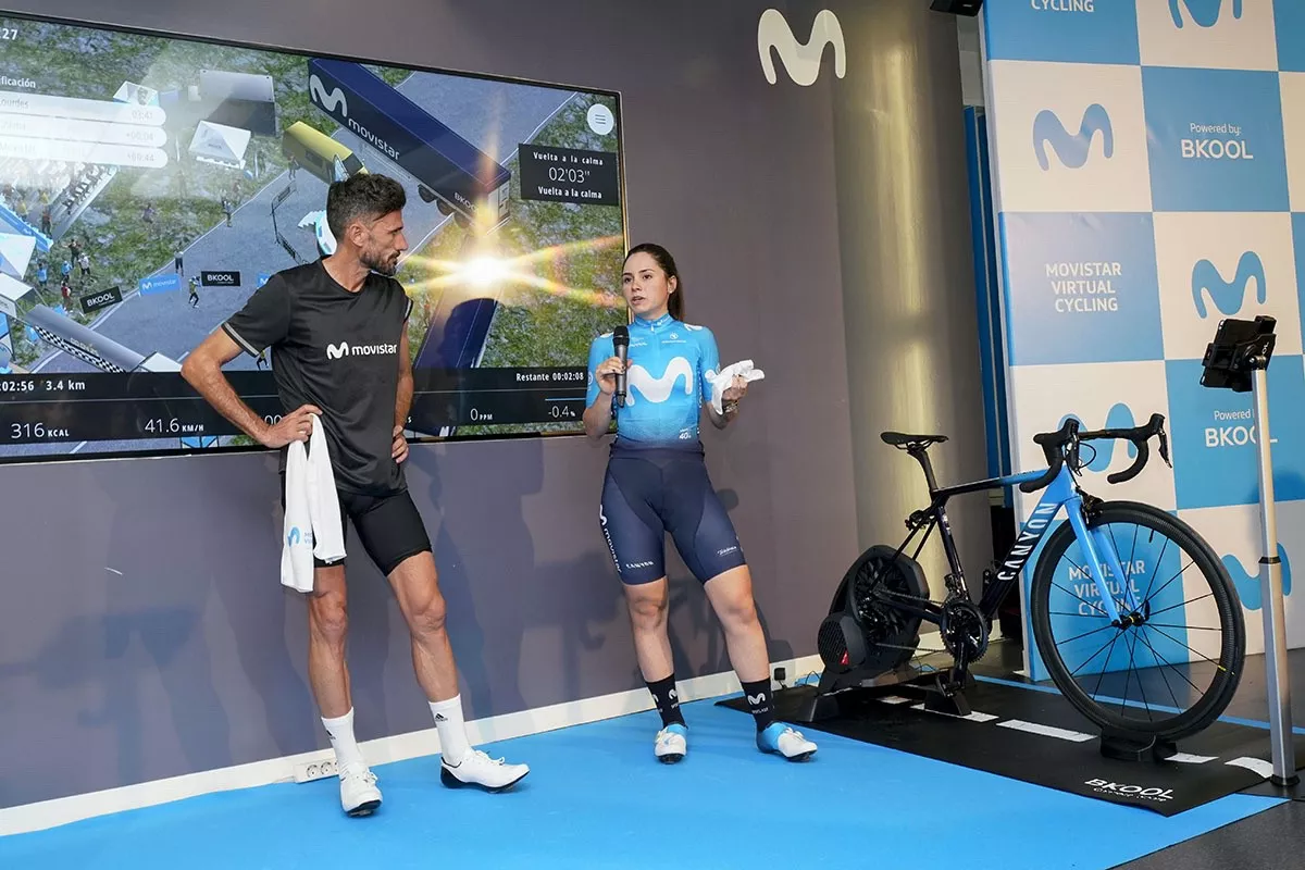 Movistar Virtual Cycling, competición virtual con rodillo