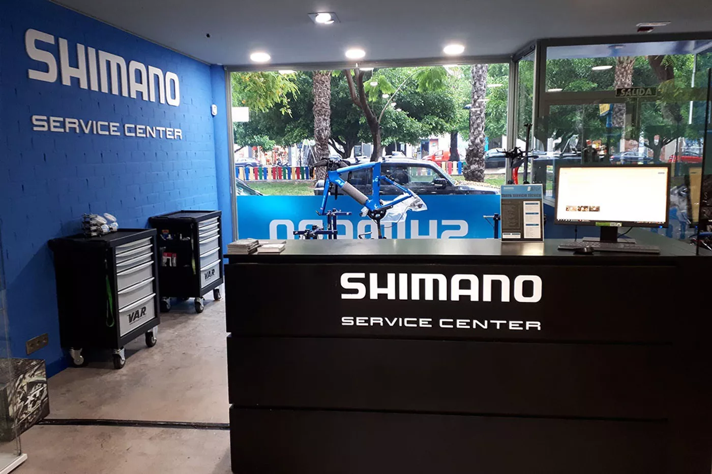Nuevo concepto de la red Shimano Service Center