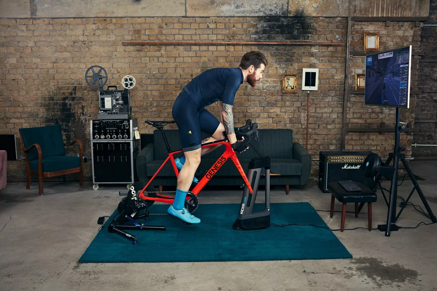 Ciclismo indoor con Chris Hall 
