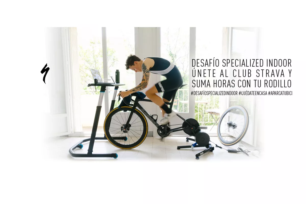 #DesafíoSpecializedIndoor en club de Strava de Specialized España