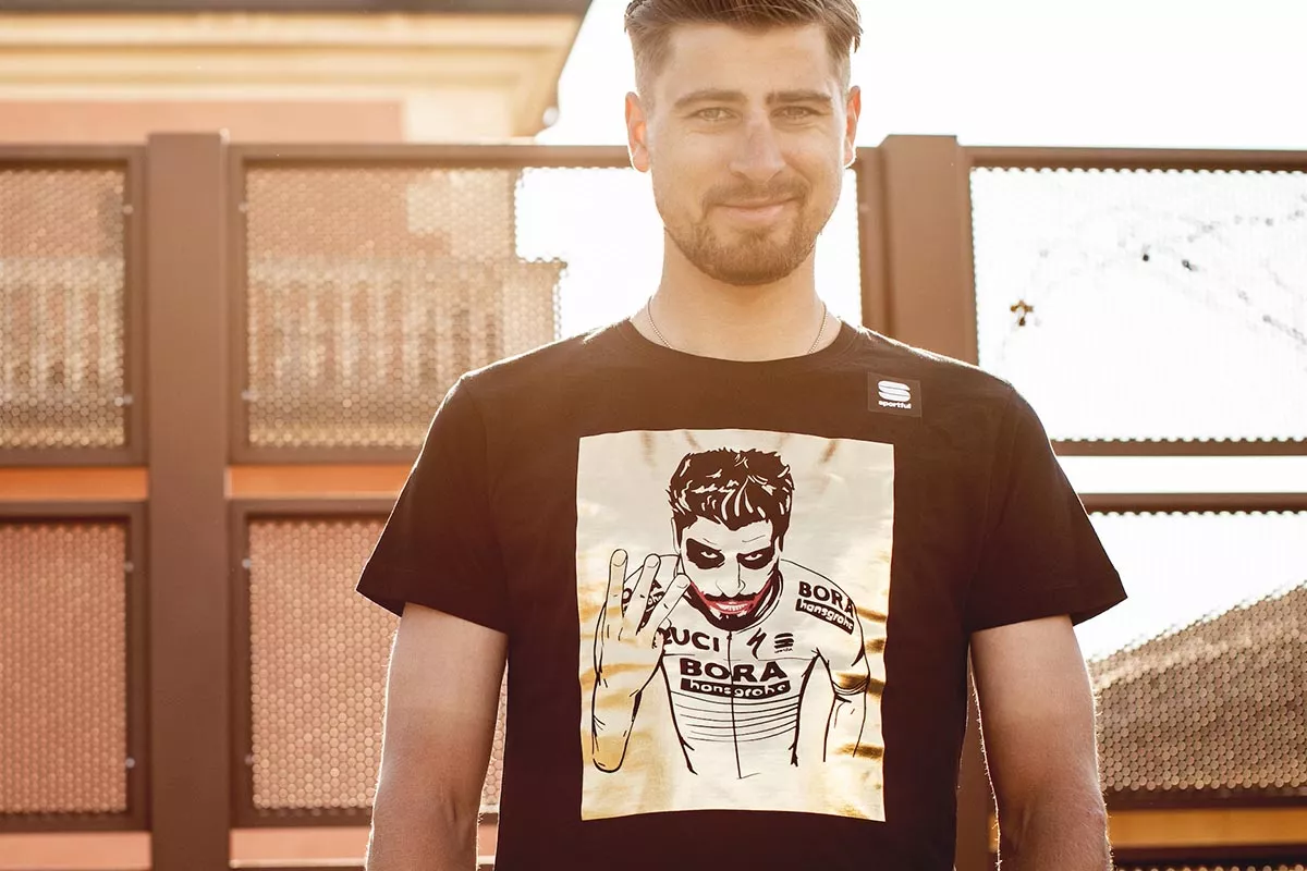 Camiseta Peter Sagan para el bazar de navidad Sportful 2019