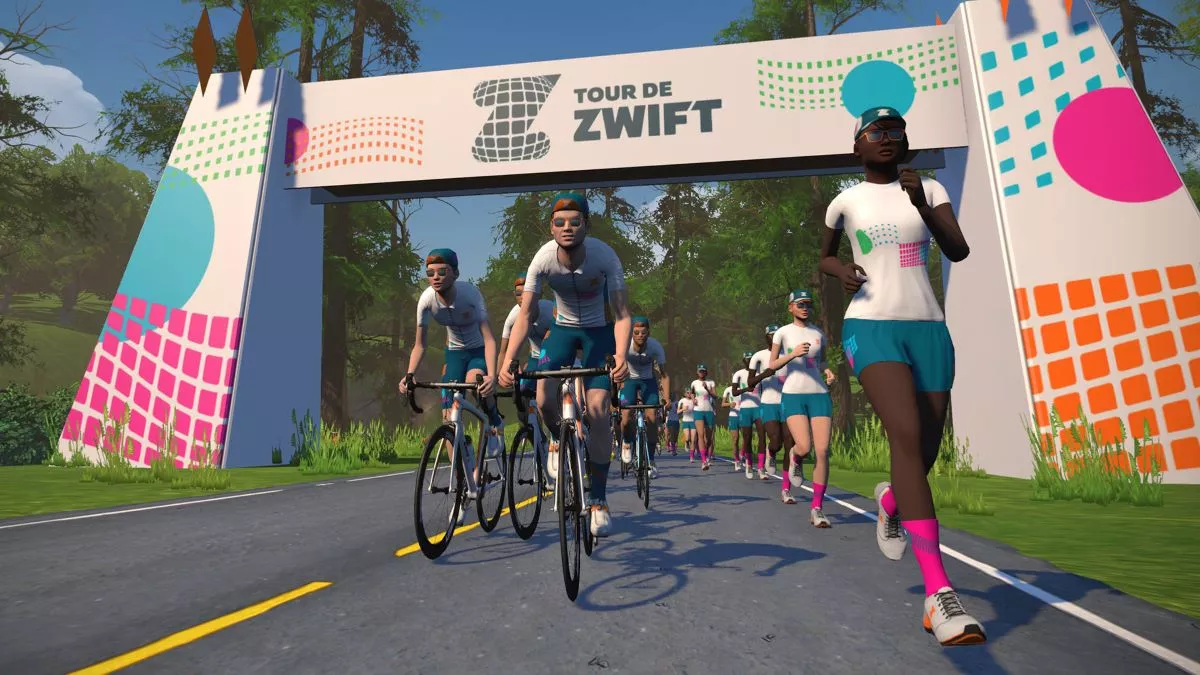 Arranca el Tour de Zwift 2022 para ciclistas y runners de todo el mundo