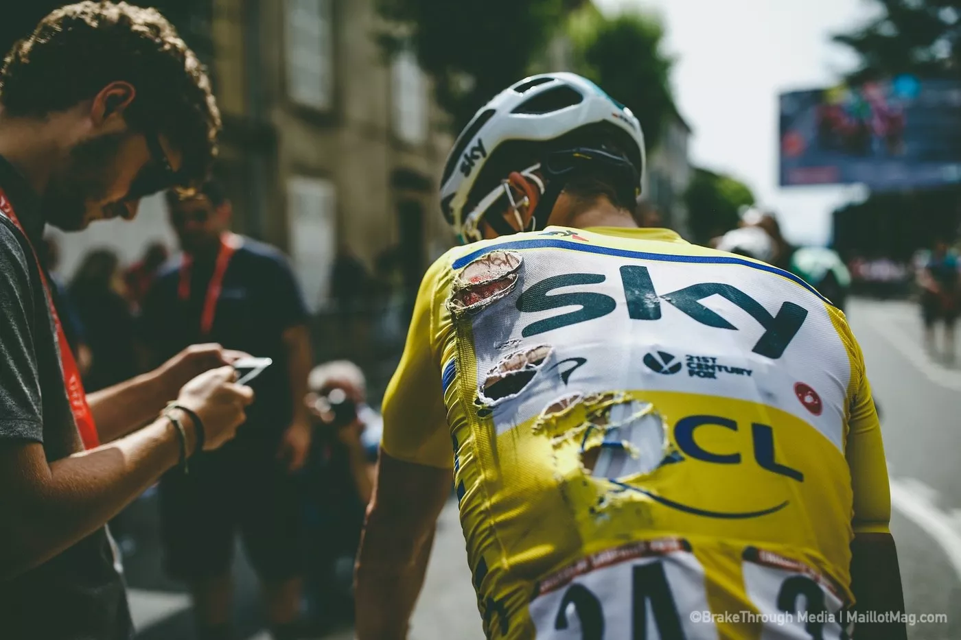 Michal Kwiatkowski en Critérium del Dauphiné