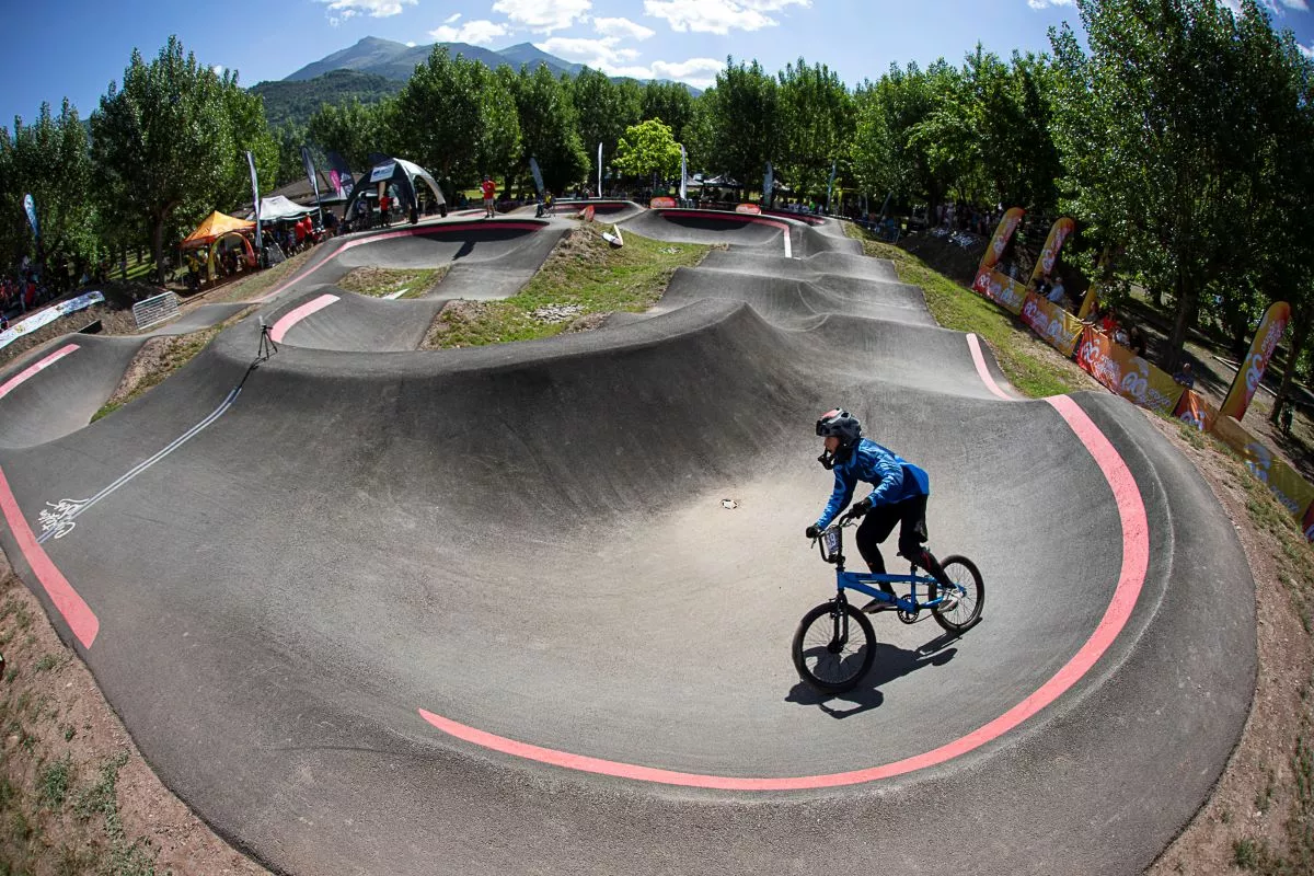 Puro Pirineo acogió la 2ª prueba de la Copa de España de Pumptrack