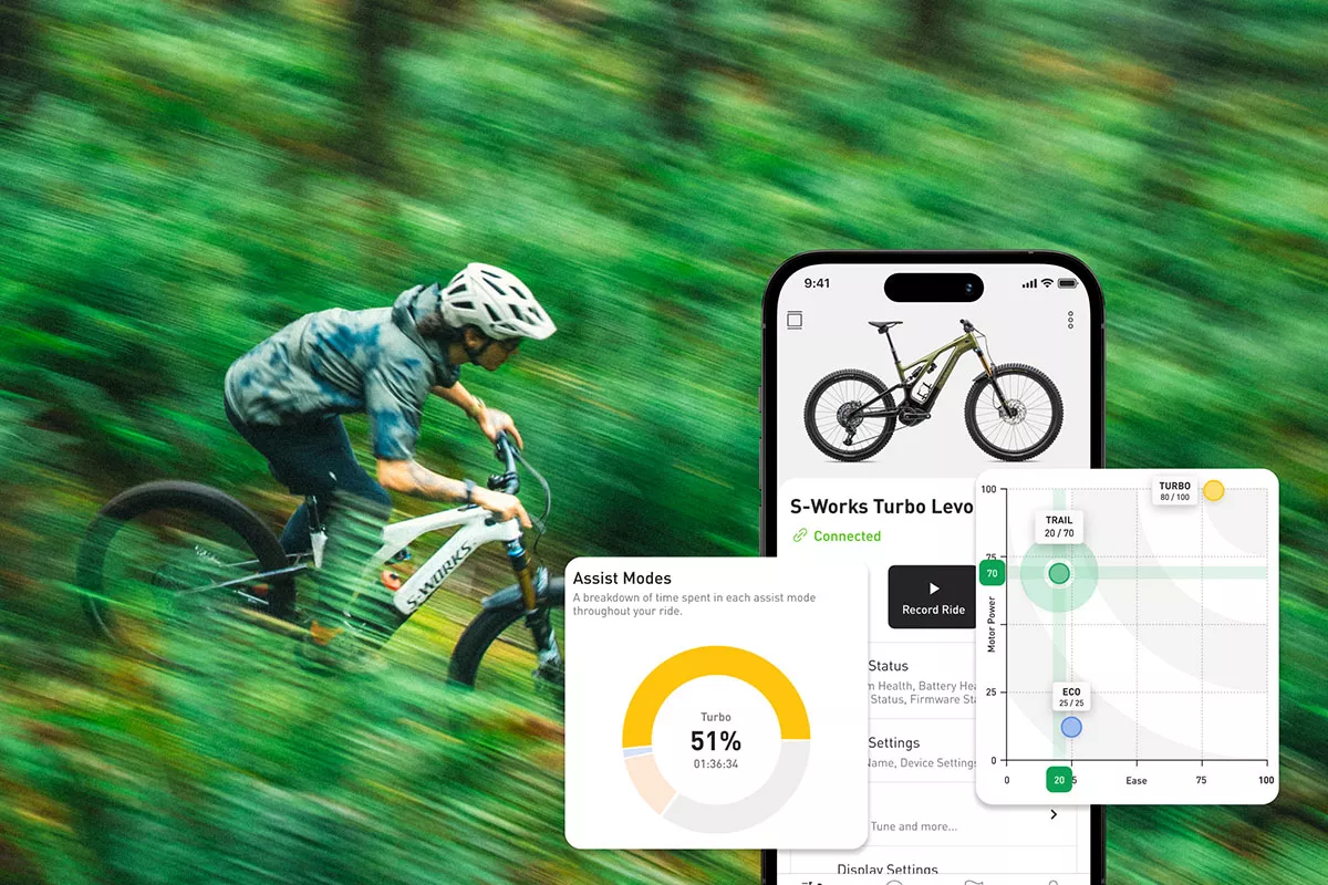 Specialized presenta su nueva App: más integración y conectividad para las Turbo