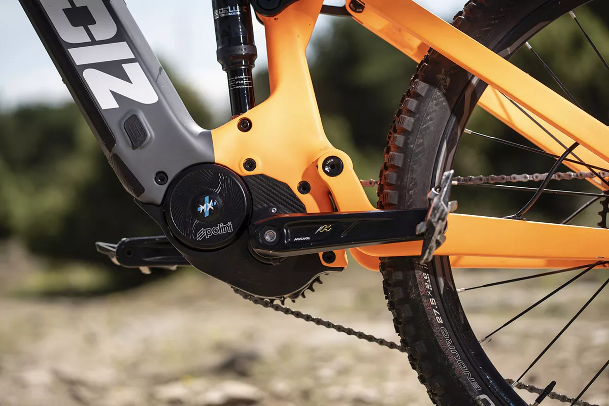 Probamos el motor Polini E-P3+ MX: 90 Nm y 15 modos de conducción
