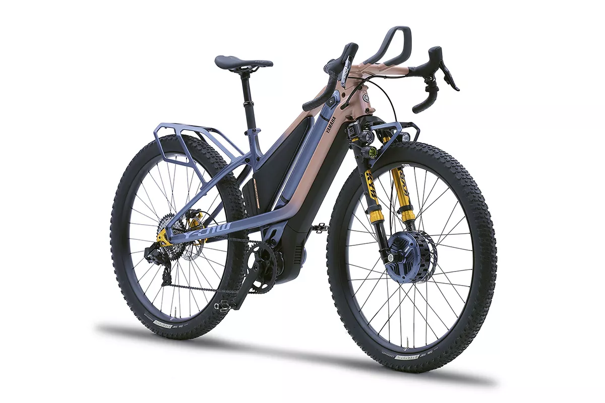 Una e-bike con tracción total, dirección asistida y otras innovaciones de Yamaha