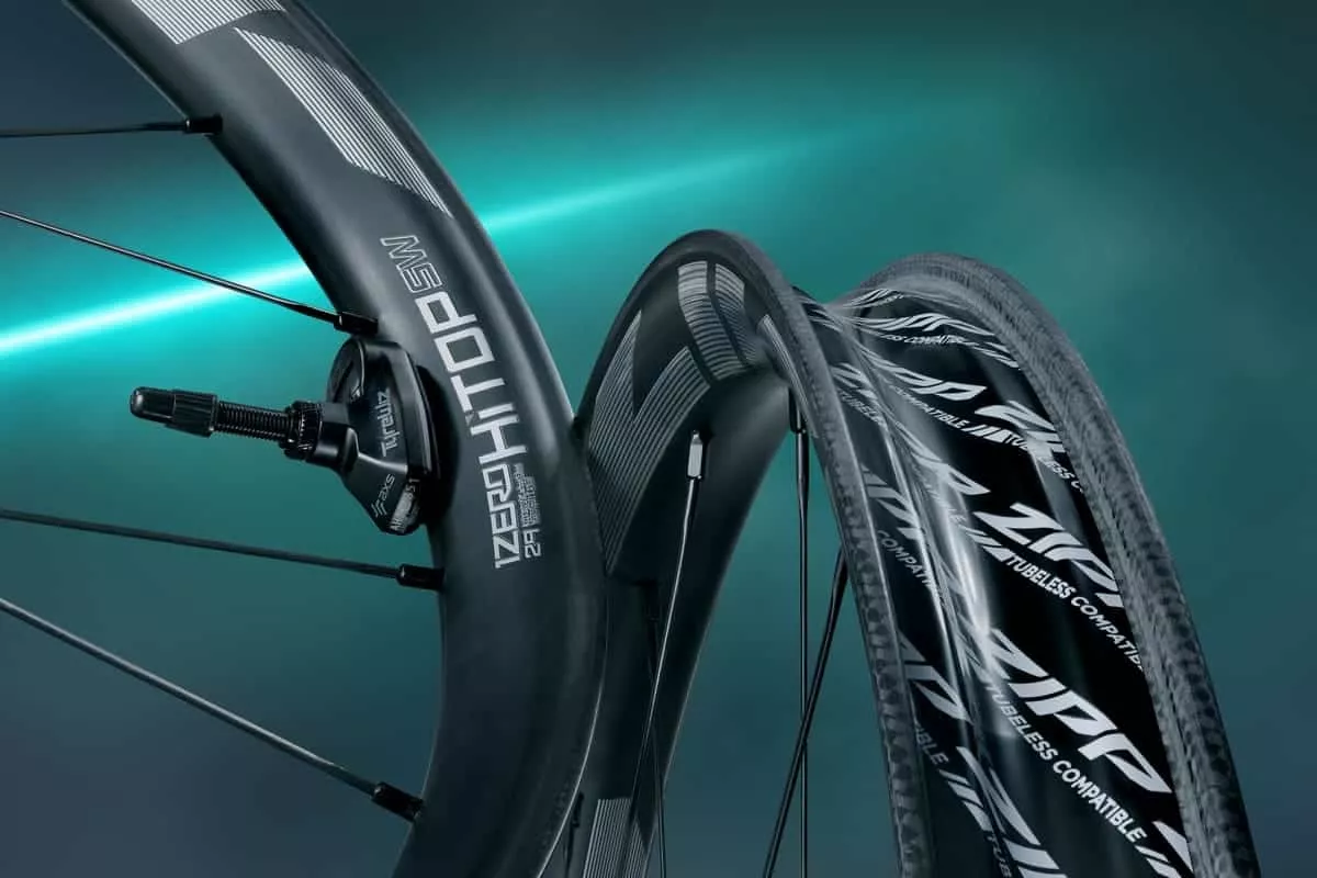 Zipp 1Zero HITOP: 1.325 gramos el par, con sensor de presión, para XC y 'light trail'
