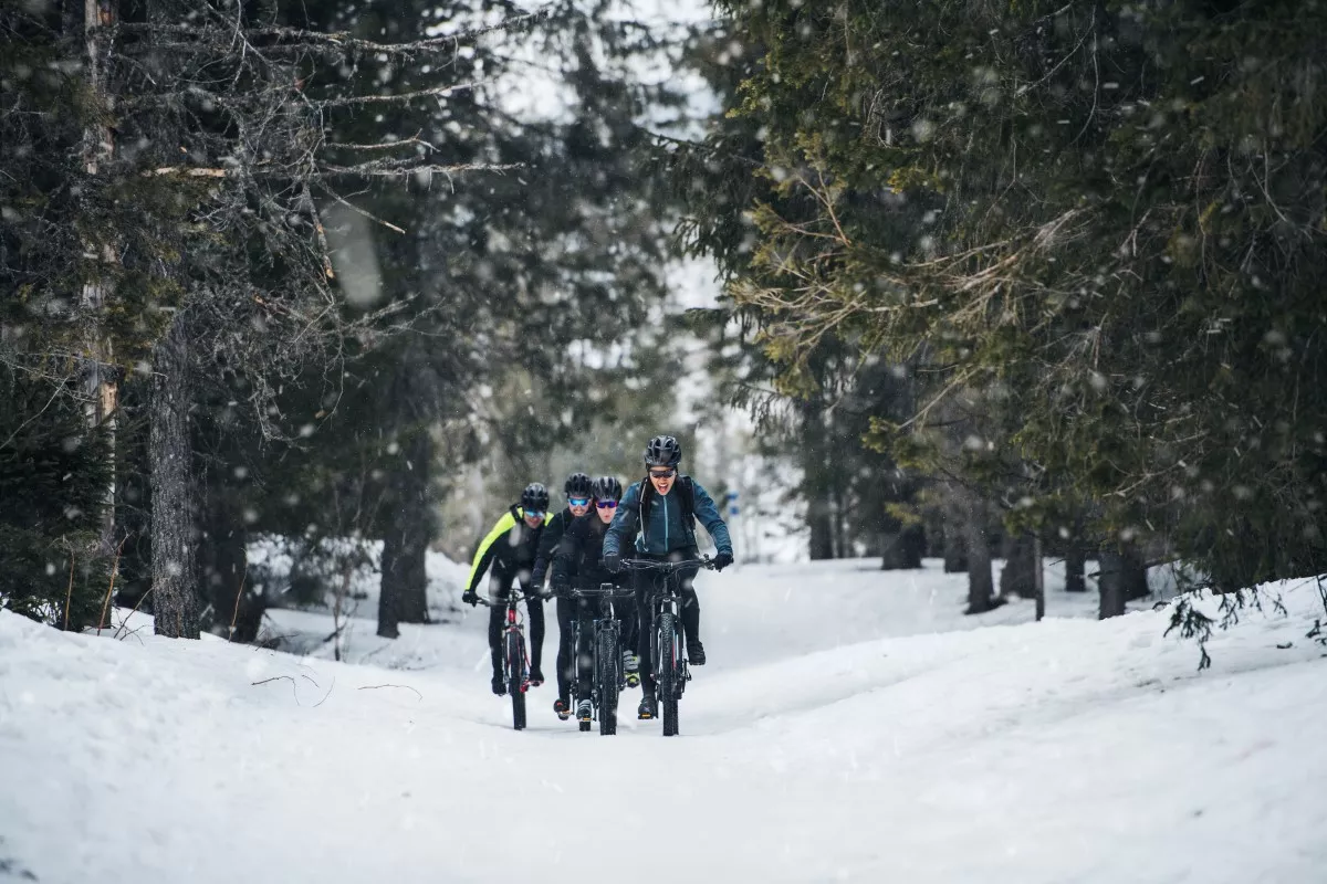 MTB en invierno: cómo vestirse