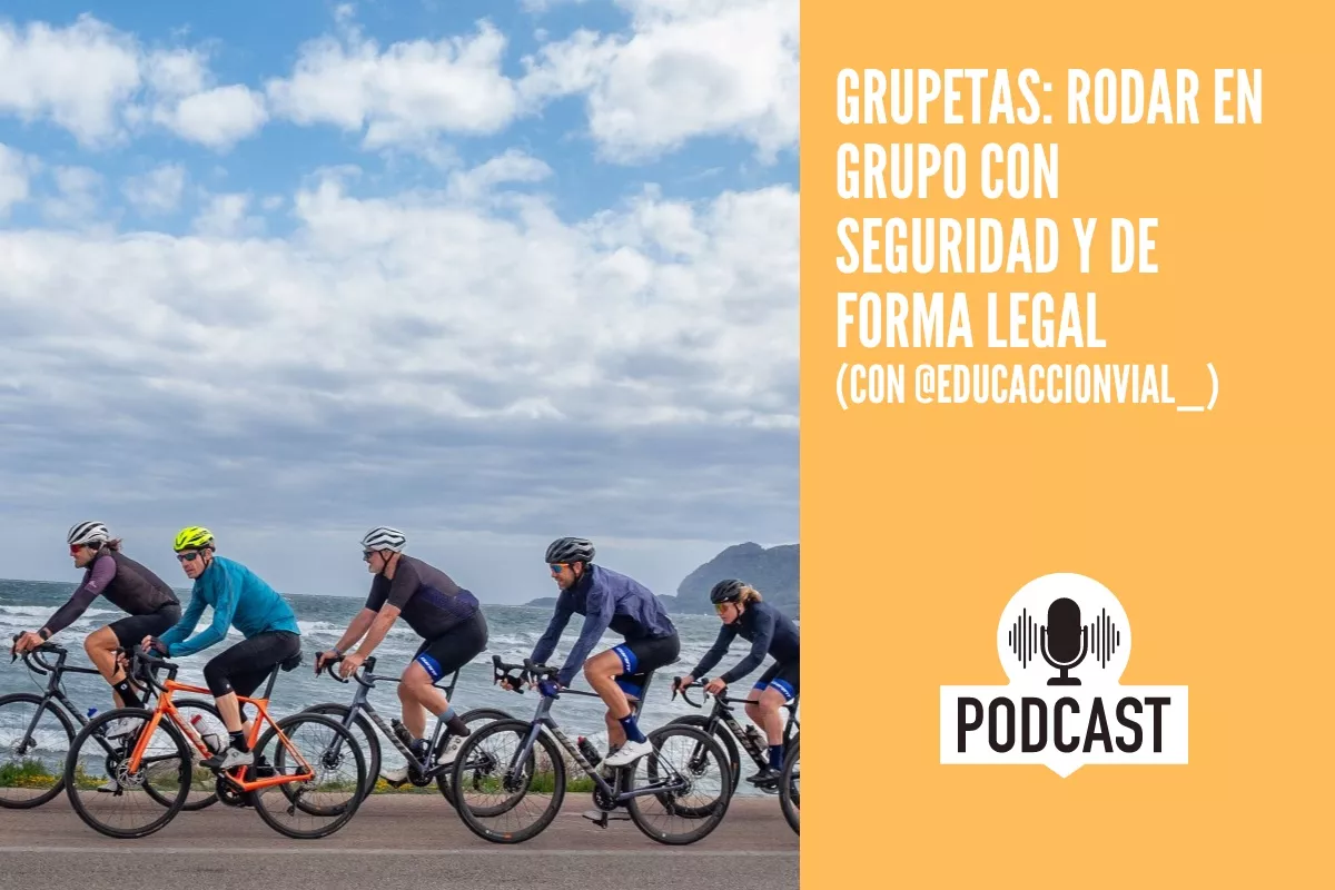 Grupetas: rodar en grupo con seguridad y de forma legal (con @educaccionvial_)