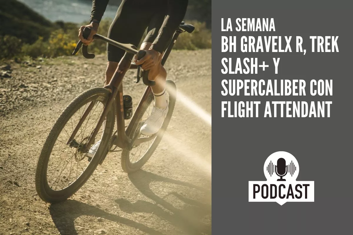 BH GravelX R, Trek Slash+ y Supercaliber con Flight Attendant