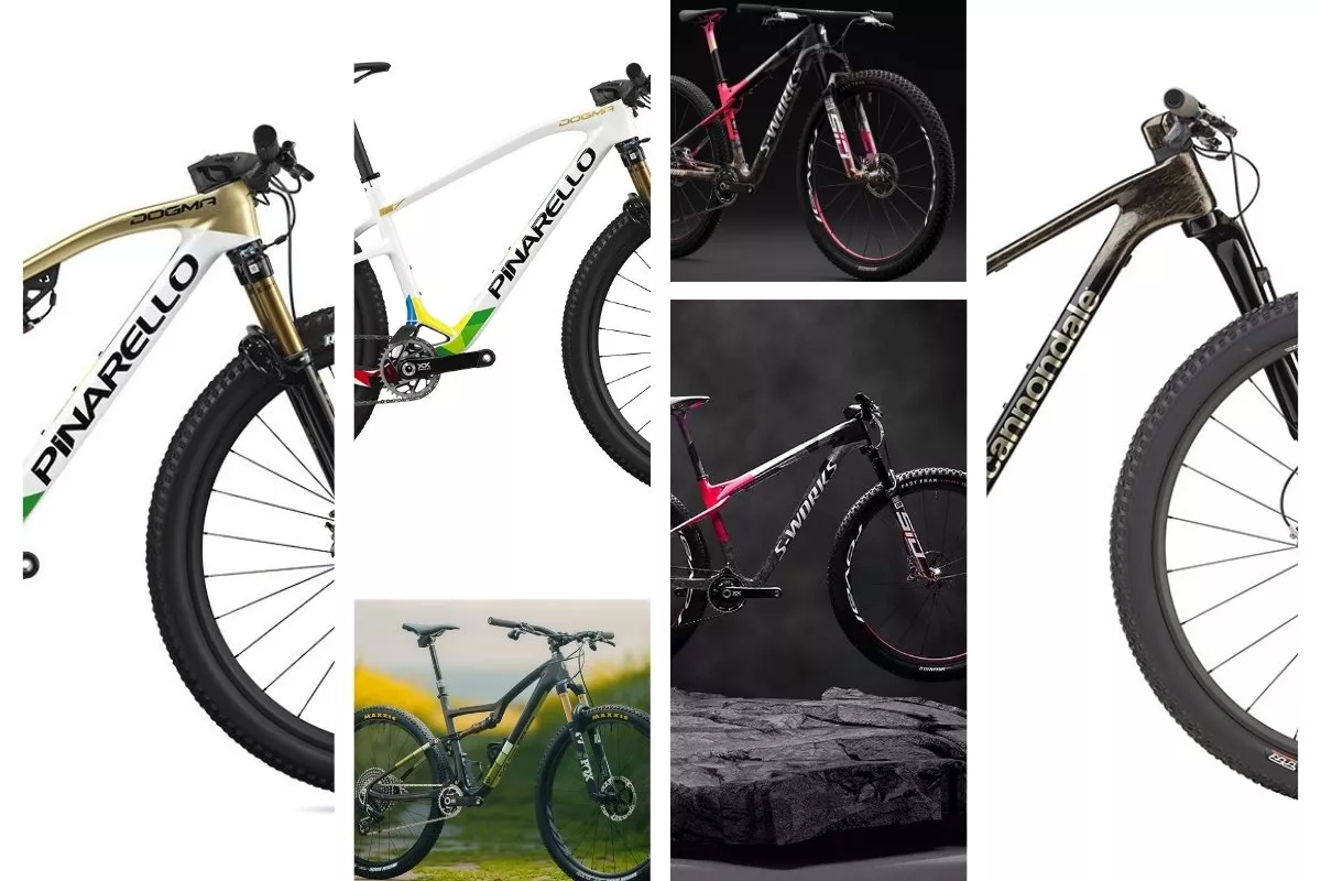 Las 6 bicis XCO con medalla en los Juegos Olímpicos de París