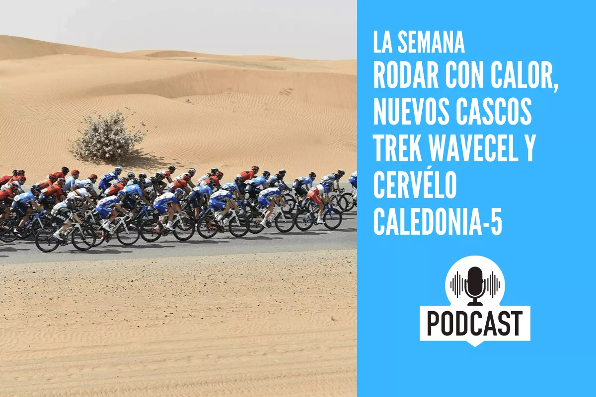 Rodar con calor, nuevos cascos Trek WaveCel y Cervélo Caledonia-5