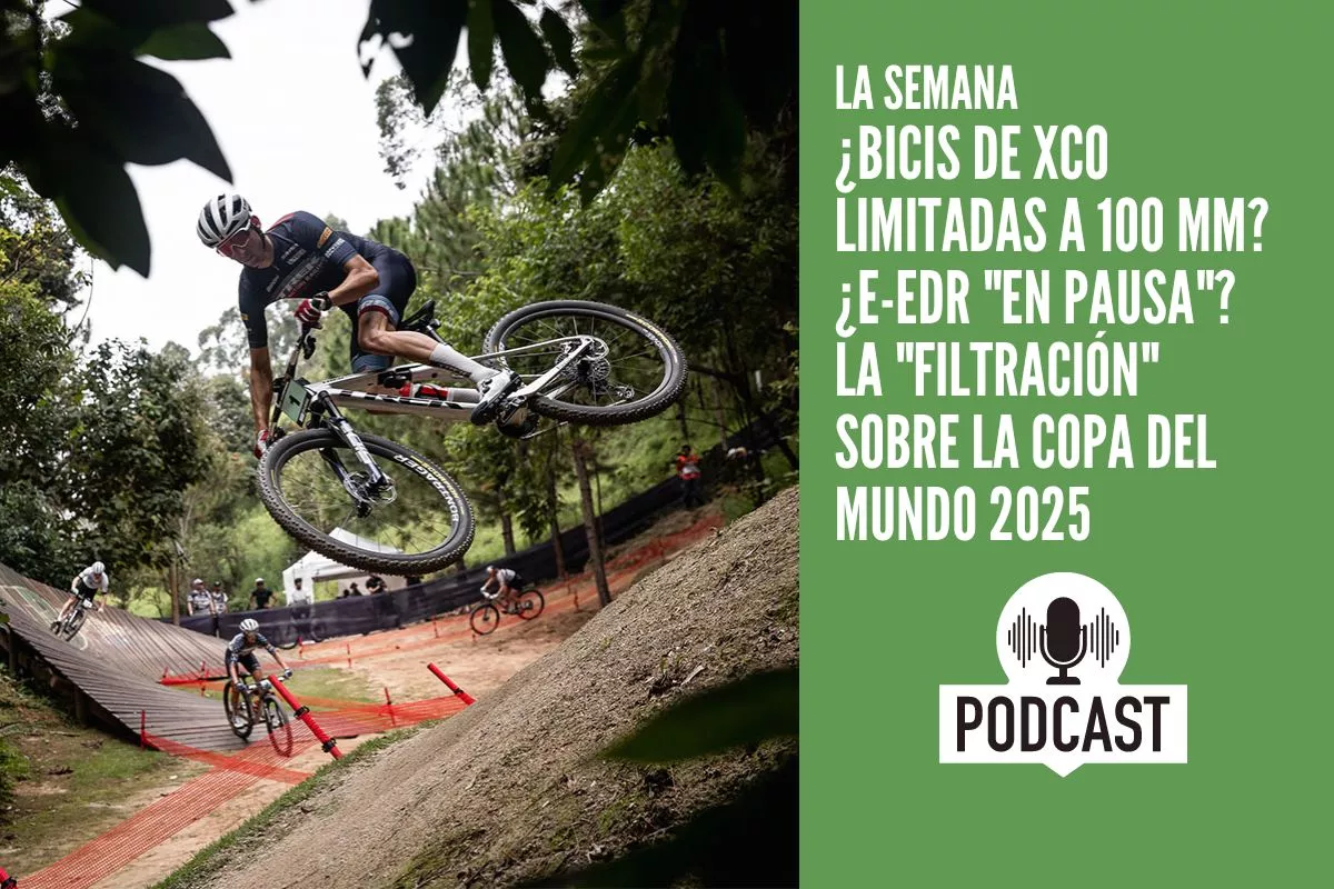 ¿Bicis de XCO limitadas a 100 mm? ¿E-EDR "en pausa"? La "filtración" sobre la Copa del Mundo 2025