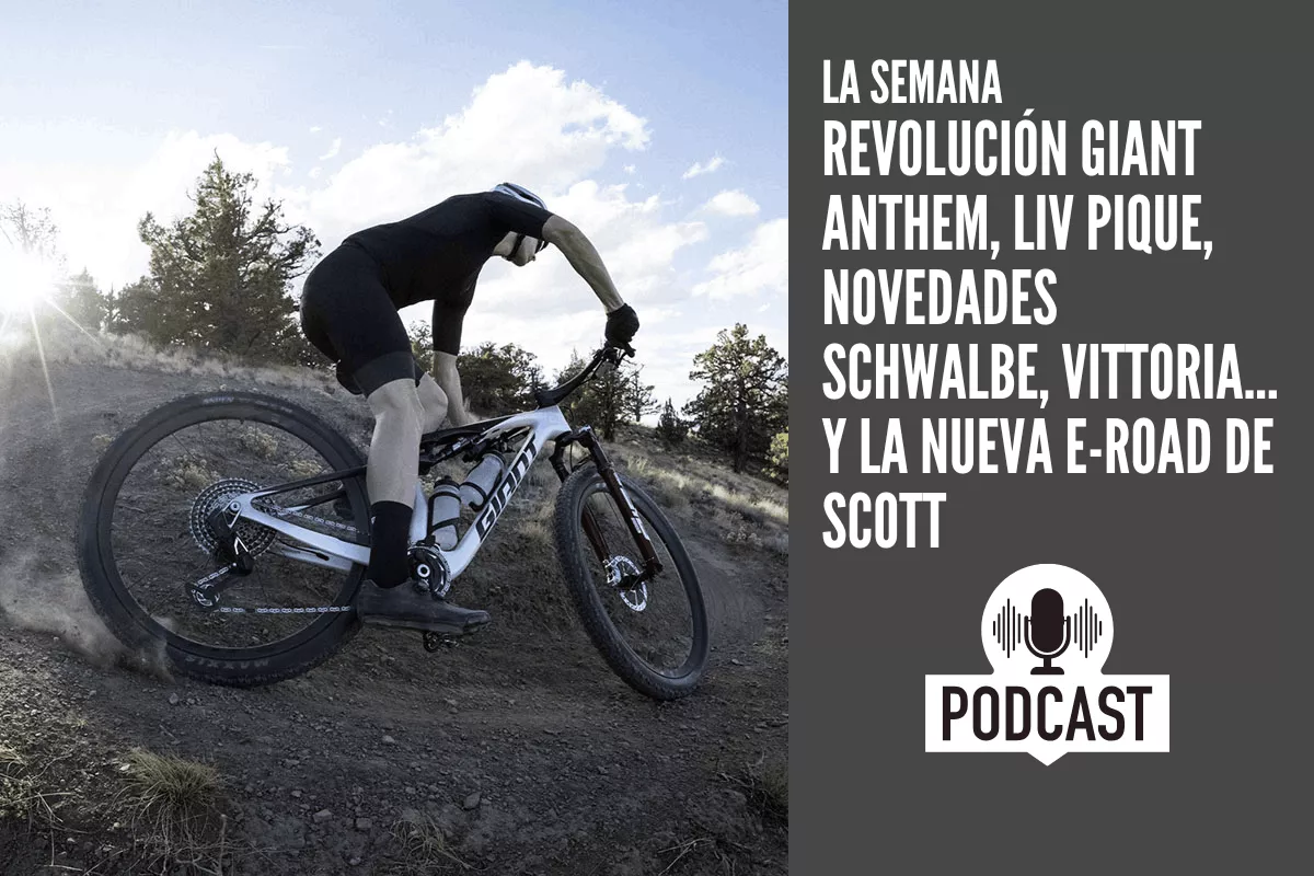 Revolución Giant Anthem, Liv Pique, novedades Schwalbe, Vittoria... y la nueva e-road de Scott