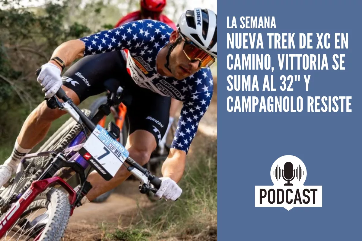 Nueva Trek de XC en camino, Vittoria se suma al 32'' y Campagnolo resiste