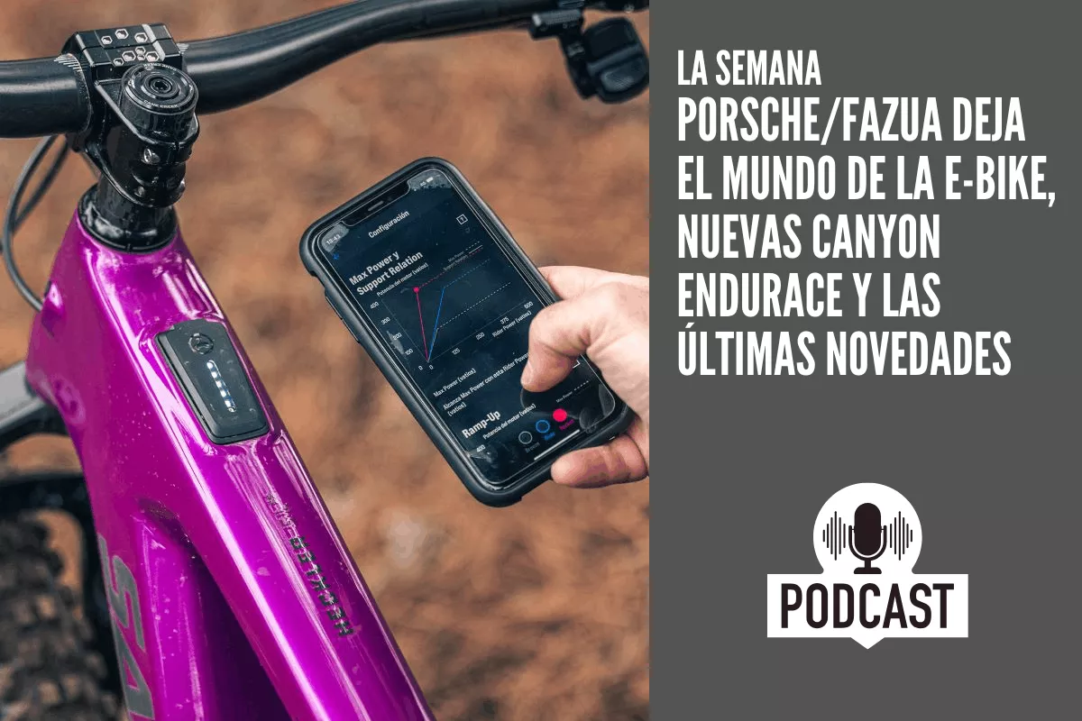 Porsche/Fazua deja el mundo de la e-bike, nuevas Canyon Endurace y las últimas novedades